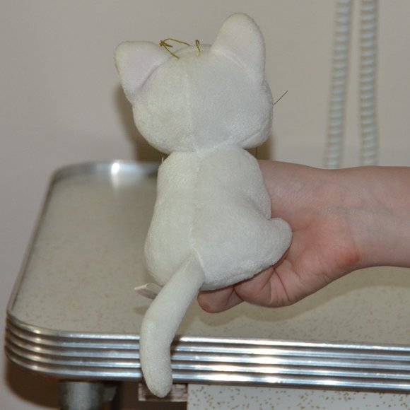 vintage collectible Sailor Moon plush doll stuffed toy Artemis white cat Banpres - Picture 4 of 9